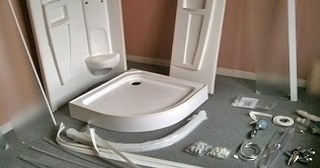 Установка душевой кабины Лангепас, цена от 3054 руб.